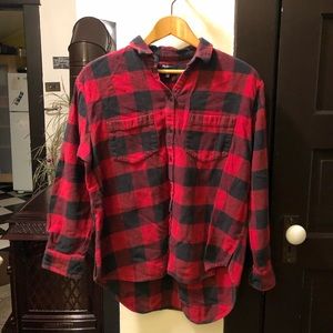 Madewell Medium Oversize Flannel